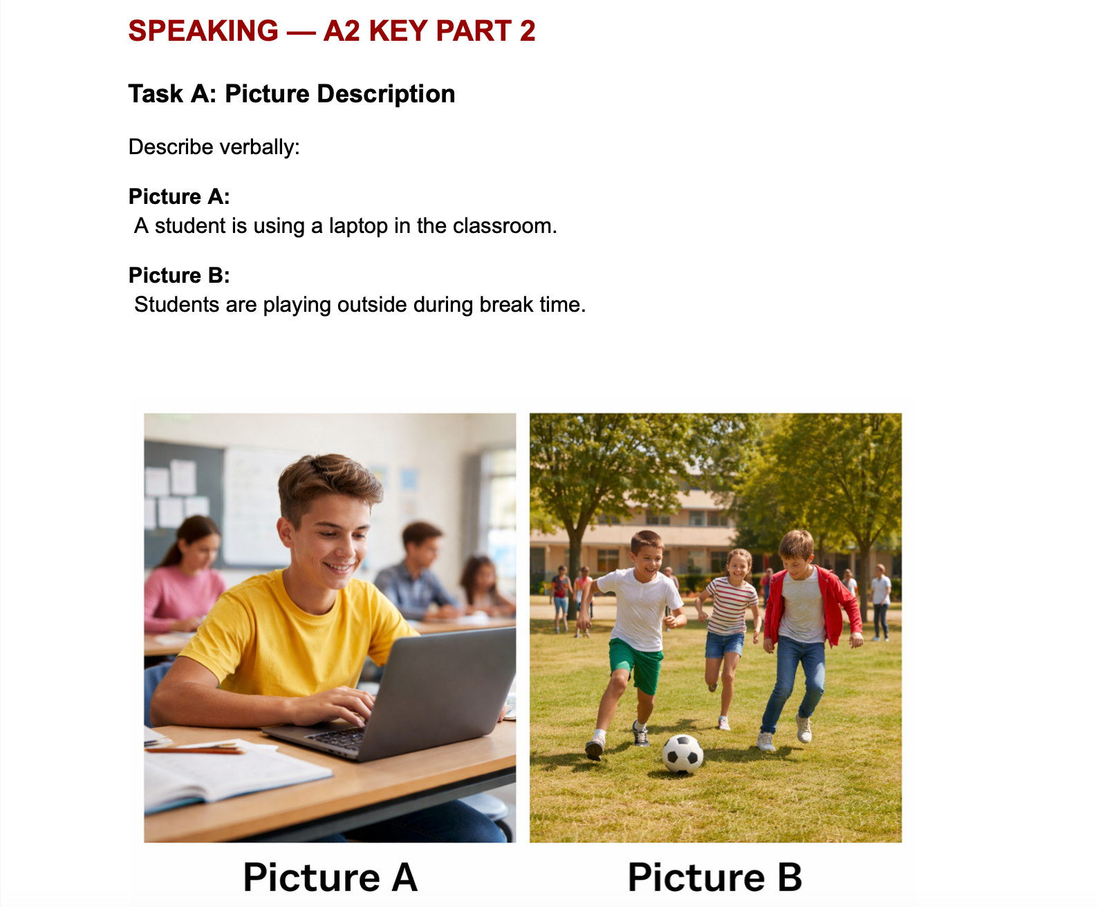 Cambridge A2 Key (KET) Exam Prep 3-Lesson ESL Bundle - Image 3