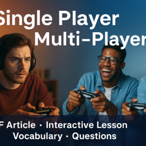 Article | Single-Player vs. Multi-Player Video Games