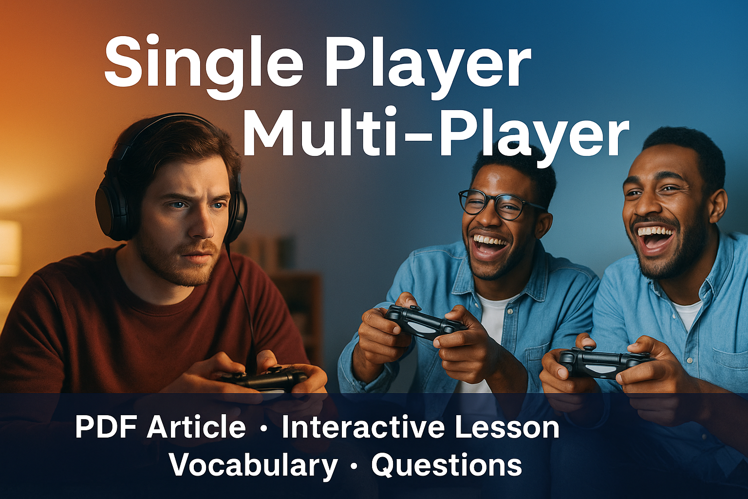 Article | Single-Player vs. Multi-Player Video Games