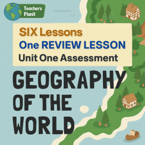 ESL (ELL) Google Slides - Geography Unit [6 lessons & Assessment]