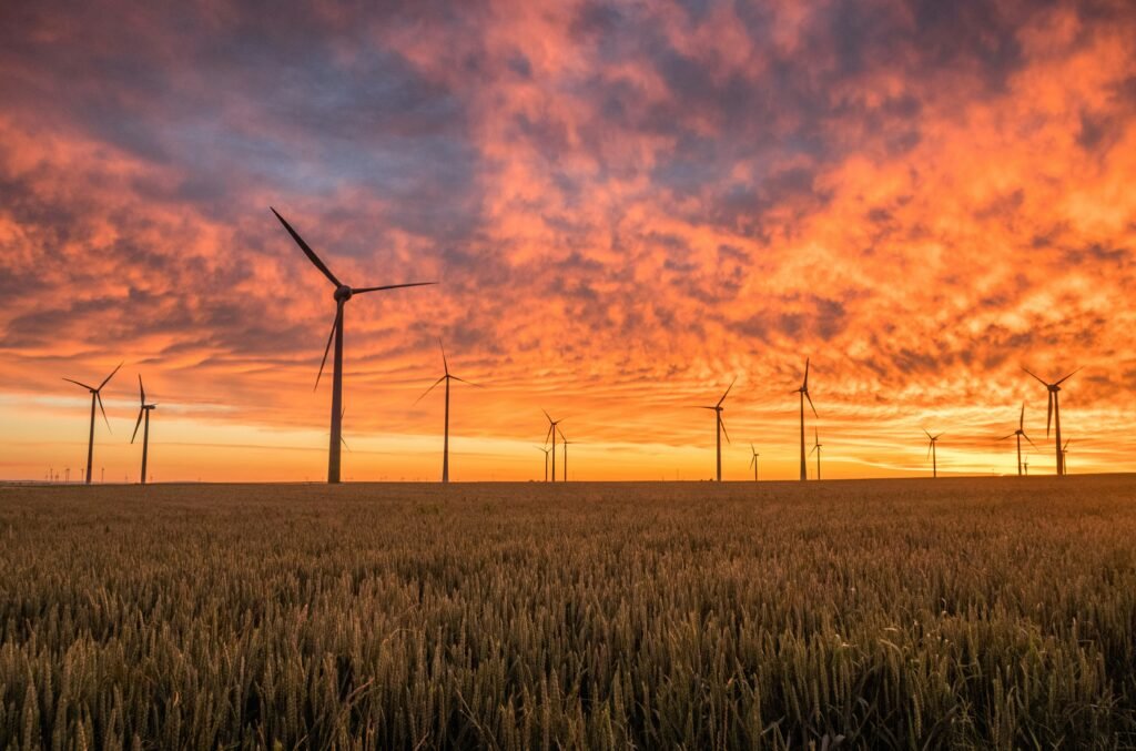 Climate Change & Windmills in front of a beautiful sky

Karsten Wurth-Unsplash